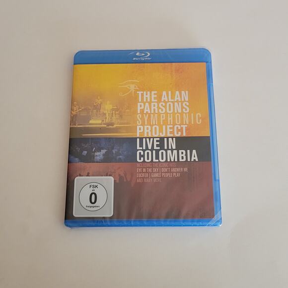 THE ALAN PARSONS SYMPHONIC PROJECT: LIVE IN COLUMBIA BLU-RAY New Sealed - Picture 1 of 5